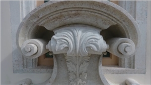 Jerusalem Stone White Limestone Columns