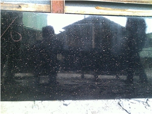 Black Galaxy Granite Countertops,India Black Granite