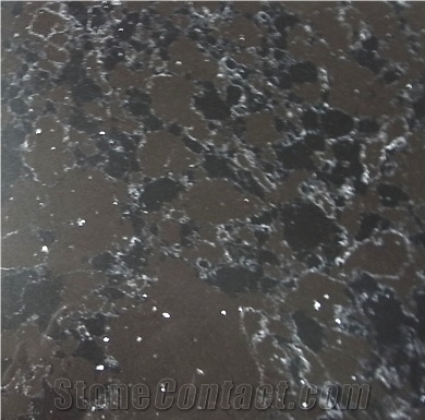 Black Particle Artificial Quartz Stone Tile & Slab/Double Color Engineered Quartz Stones/Manmade Stone/Cut to Size/Engineered Tiles/Floor & Wall Covering/Decoration