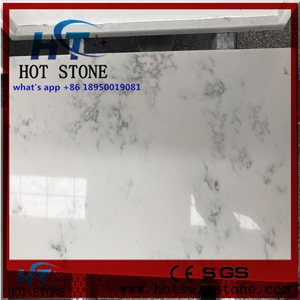 Carrara Quartz/Slabs,/Tiles/Countertops/Kitchen Tops/Caesar Stone/Silestone