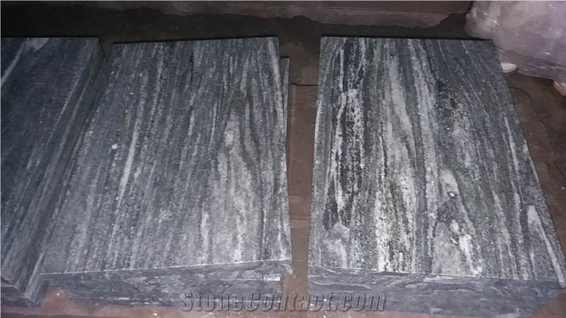 China G302 Granite Landscaping Veins Granite Slabs,Nero Santiago,Wood Grain Black Granite Slabs&Tiles, Fantasy Grey Granite
