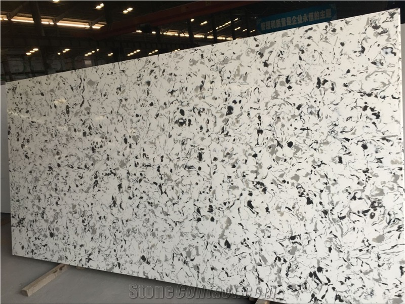 Hsq 001 Quartz Stone Tile&Slab for Bench Tops, Splash Backs, Wall Panelling and Many Other Domestic and Commercial Applications.