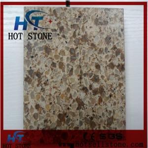 Lls5006 Artificial Quartz Stone Tile & Slab with Double Color Particle/Engineered Quartz Stones/Manmade Stone/Cut to Size/Engineered Tiles/Floor & Wall Covering/Polished Surface/Decoration