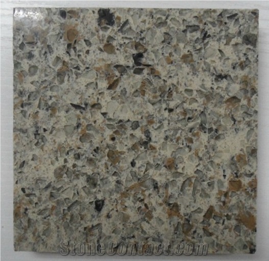 Multicolor Hsq5001 Quartz Stone Slab/Quartz Stone Slab/Engineered Stone Slab/Artificial Stone/Solid Surface Top/Silestone