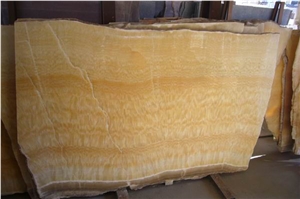 Polished China Honey Onyx,Yellow Onyx Tile&Slab for Countertops, Monuments, Mosaic, Exterior - Interior Wall and Floor Applications, Fountains, Pool and Wall Cladding, Stairs, Window Sills