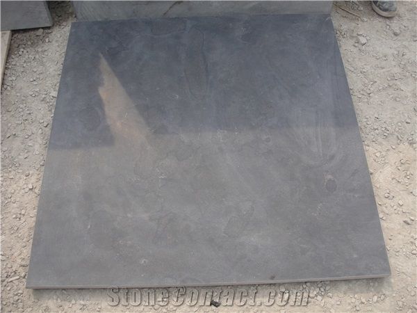 Polished Honed Shandong Blue Limestone Tile Slab For Countertops