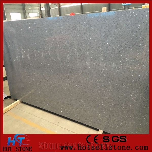 Pure Green Engineering Quartz Stone Slabs&Tiles with Made in China
