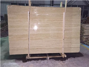 Turkey Beige Travertine Tile&Slab for Countertops,Exterior - Interior Wall and Floor Applications, and Wall Cladding
