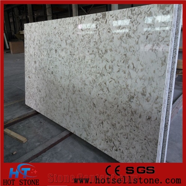 Veined Quartz Stone Slab for Kitchen Benchtop,Flooring,Worktop from