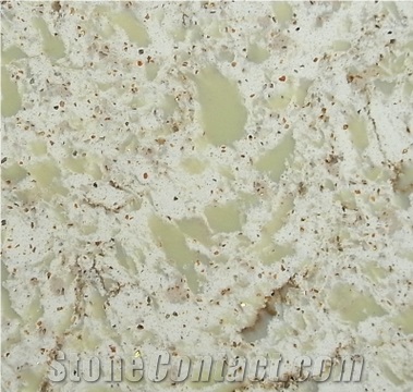 Yellow Rust Artificial Quartz Stone Slab with Big Particle/Double Color Engineered Quartz Stone/Floor & Wall Tile/Wall Covering/Floor Covering/Polished Surface Yellow Rust Artificial Quartz Stone Slab