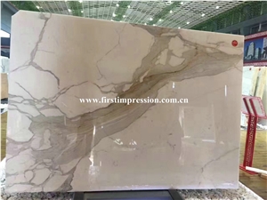 Calacatta Gold White Marble/Calaeatta Marble Tiles & Slabs/Italy White Marble Wall Covering Tiles/Project Building Stone Material/Floor Covering Tiles