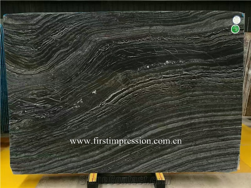 High Quality Silver Wave Marble Slab,Kenya Black Marble Wall Tiles,Ancient Wood Marble,Wooden Black Marble,Silver Wave Slab,Ancient Wood Marble