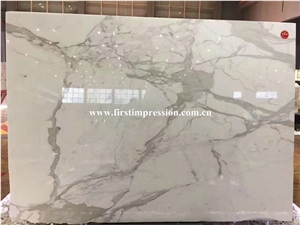 Italian Calacatta Gold White Marble/Calaeatta Marble Tiles & Slabs/Italy White Marble Wall Covering Tiles/Project Building Stone Material/Floor Covering Tiles