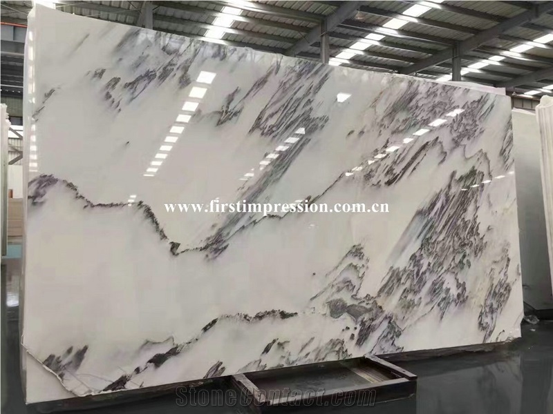 Landscape Painting Onyx/River and Mountain Wave Jade Big Slabs & Tiles & Gangsaw Slab & Strips & Customized & Wall/Floor Covering Tiles