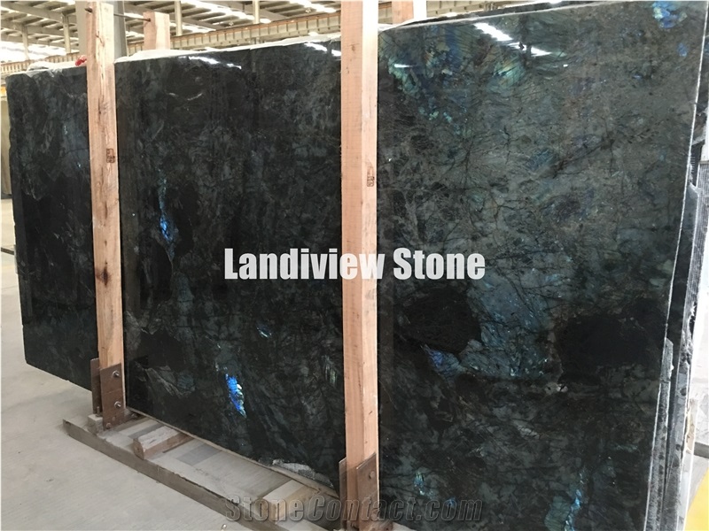 Labradorite Blue Granite Slabs and Tiles