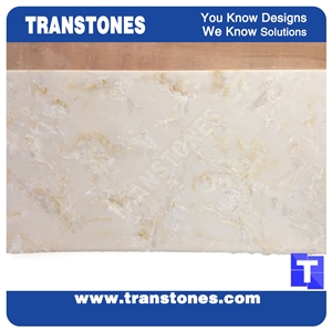 Beige Spider Artificial Marble Slab Tiles Resin Stones for Wall Ceiling Panel,Floor Covering