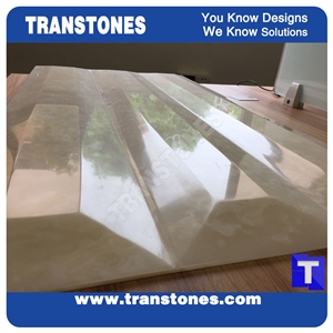 Polished Artificial Marble Beige Spray Silver Faux Slabs for Reception Desk,Wall Panel Celing Floor Covering,Solid Surface Engineered Stone Glass Resin Stone for Hotel Lobby Countertops