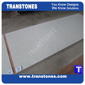 Solid Surface White Crystallized Glass Marble Stone Slabs for Translucent Backlit for Confeence Table,Hotel Reception Desk Project Material