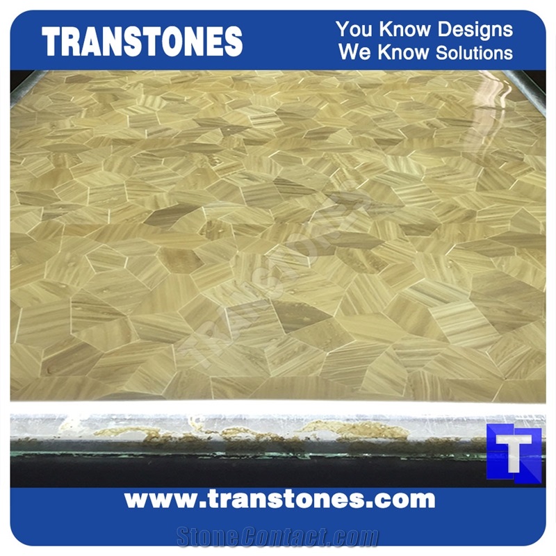 Solid Surface Yellow Gemstone Semiprecious Stone Wall Panel Slabs,Hotel Project Decor Translucent