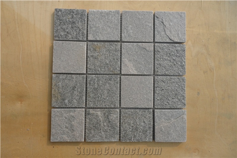 Quartzite Mosaic China Stone Wall Mosaic