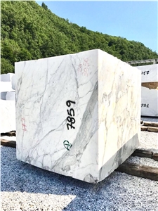 Bianco Carrara Marble Block