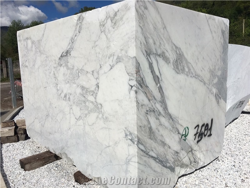 Carrara White Marble Block