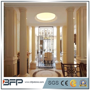 Column Pillar Design for Home Decorative Fiberglass Indoor Decorative Coulumns