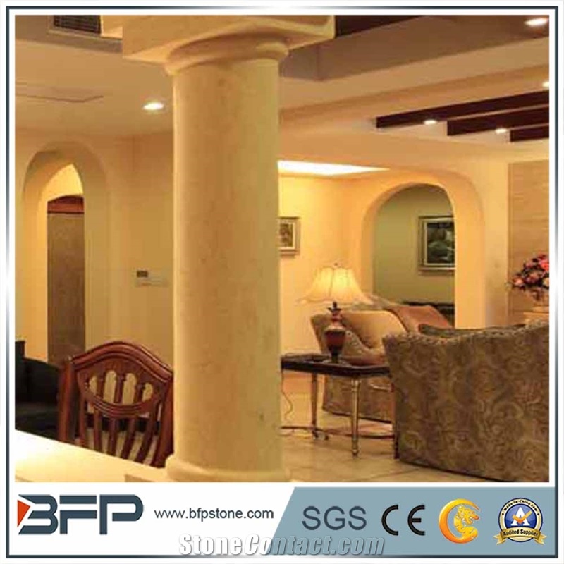 Marble Natural Stone Columns for Hotel/Villa/Shopping Mall