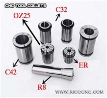 Eoc Spring Collects,Syoz Cnc Tool Collets, Din 6388 Standards Collets for Cnc Router Machine