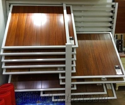 2017 Good Quality Oem/Odm Customized China Supplier Ceramic Tile Metal Display Racks Customized Ceramics Tile Display Rack