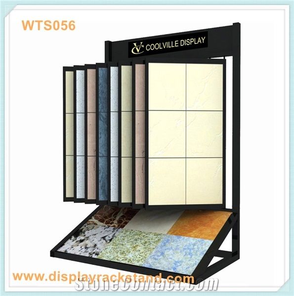 96four Sides Tile Display Onyx Table Stand Ceramic Display Rack