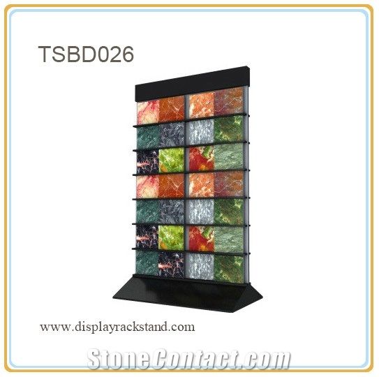 96four Sides Tile Display Onyx Table Stand Ceramic Display Rack