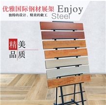Marble Tile Racks Display Stands Granite Ceramic Tile Display Stone Stands Tile Sample Board Slab Hardwood Mosaic Flooring Tile Stands Wing for Construction Material Building Material