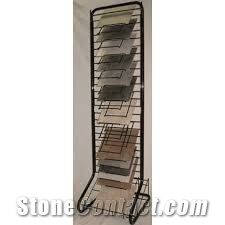 Mx004stone Shelf Stone Towers Marble Display Rack Stands Stone Shelf Stone Towers Granite Metal Displays Pakistan Marble Portable Display Cases Limestone Metal Displays Tile Sample Displays Onyx Di