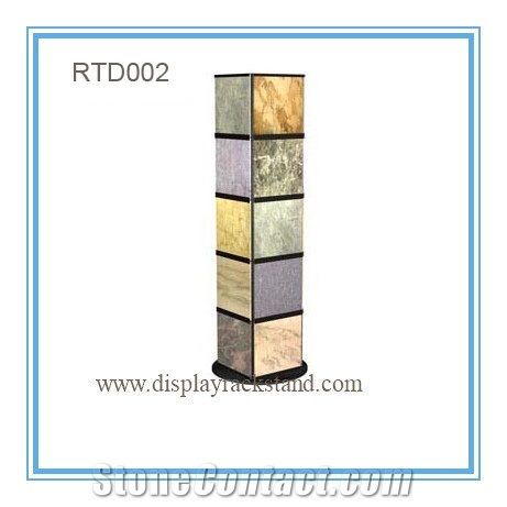 Quartz Display Slab Tombstones Granite Tiles Travertine Cuontertops Beige-Marble Quartz-Stone Stand Crema-Marfil Ganite-Tiles Onyx Labradorite Rotating Mosaic Racks