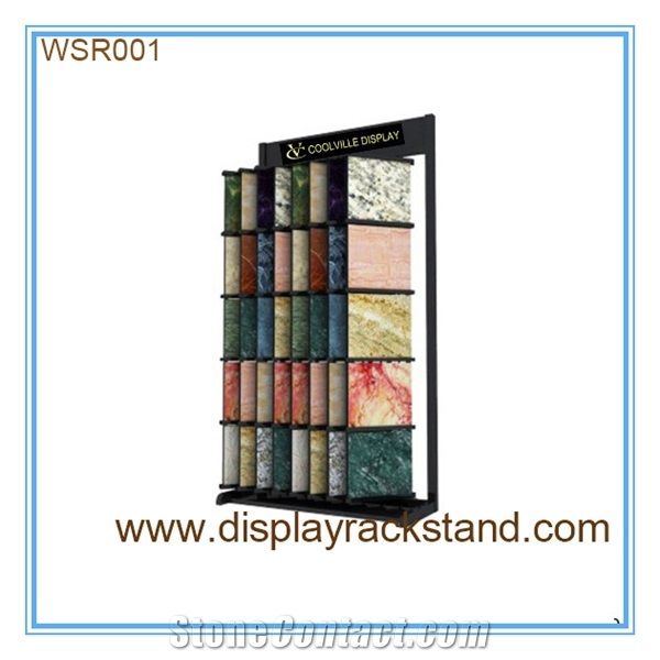 Quartz Wing Display Marble Granite Display Racks Page-Turning Ceramic Stands Tile Racks