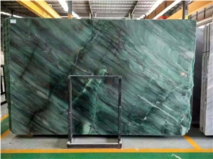 Botanic Green Slabs/ Green Quartzite from Brazil/ Botanic Green for Countertops, Wall Tiles, Flooring Tiles