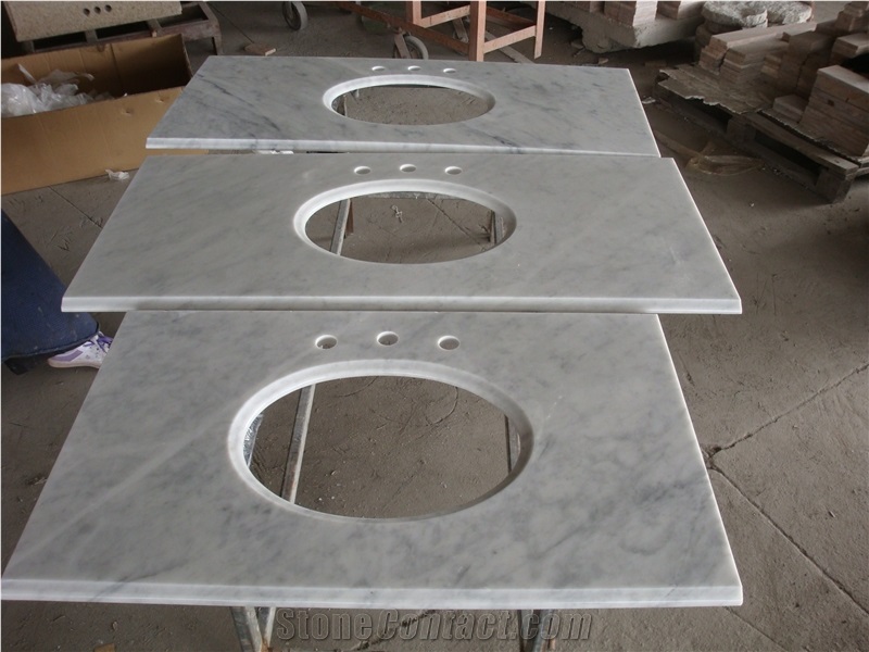 Cheapest Price High Quality Bianco Carrara Marble, White Carrara Marble, Pure White Carrara Countertops for Project