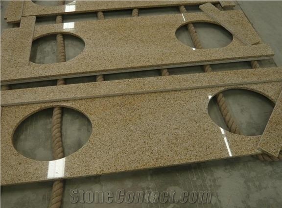 Cheapest Price High Quality Sunset Gold Granite, G682 Granite, Yellow Granite Countertops for Project
