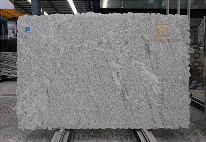 Good Price Brazilian Cotton Motion, White Granite Salsb, White Pearl Granite Slabs & Tiles & Cut-To-Size for Outside Wall Cladding Projects