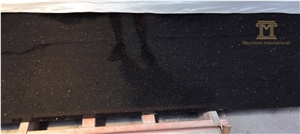Indian Black Galaxy/ Star Galaxy/ Galaxy Black/ Black Gold Slabs/ Tiles for Wall Cladding and Flooring