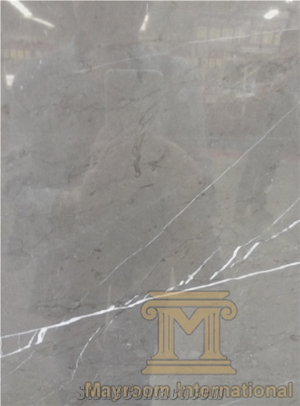Pietra Gray,Grey Crystal Marble,Graphite Grey,Iran,Grey,Polished,Slabs & Tiles for Vanity Tops,Kitchen Tops