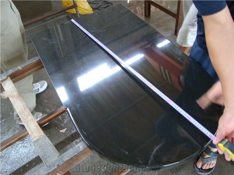 Wholesale Mongolia Black Countertops,China Black Countertop for Kitchen ,Customized Black Granite Counterops