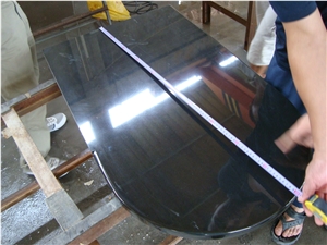 Wholesale Mongolia Black Countertops,China Black Countertop for Kitchen ,Customized Black Granite Counterops
