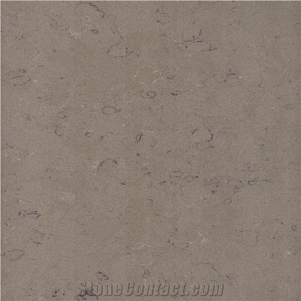 Marble Series Quartz Slab Graphic Pewter Ot 0118 for Kitchen and Vanity