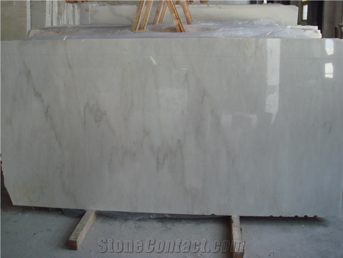 East White Marble for Half Slabs,Floor/Wall Covering Tiles,Polished,Honed