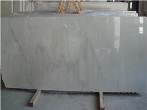 East White Marble Half Slabs & Tiles For Wall Covering