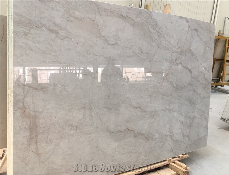 Ice Queen,New Beige Polished Chinese Marble Slabs &Tiles, for Wall&Floor Covering,Pool,Countertops,Polished,Honed, Swan Cut Etc