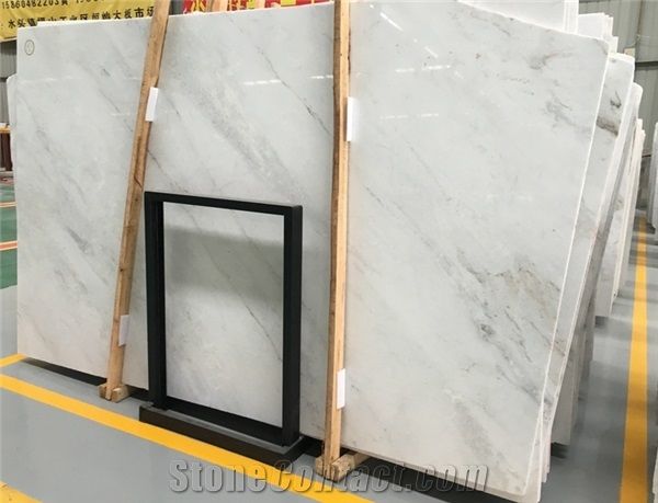 New Mountain White Marble Chinese White Marble Polished Marble