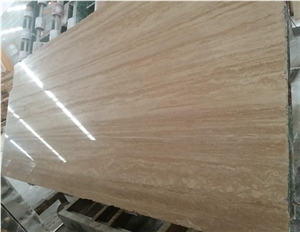 Turkey Beige Travertine,Slabs, Suit for Floor Tiles, Wall Tiles, Stone Flooring, Wall Covering, Floor Covering, Polished, Honed, Cut-To-Size,Hole Filling